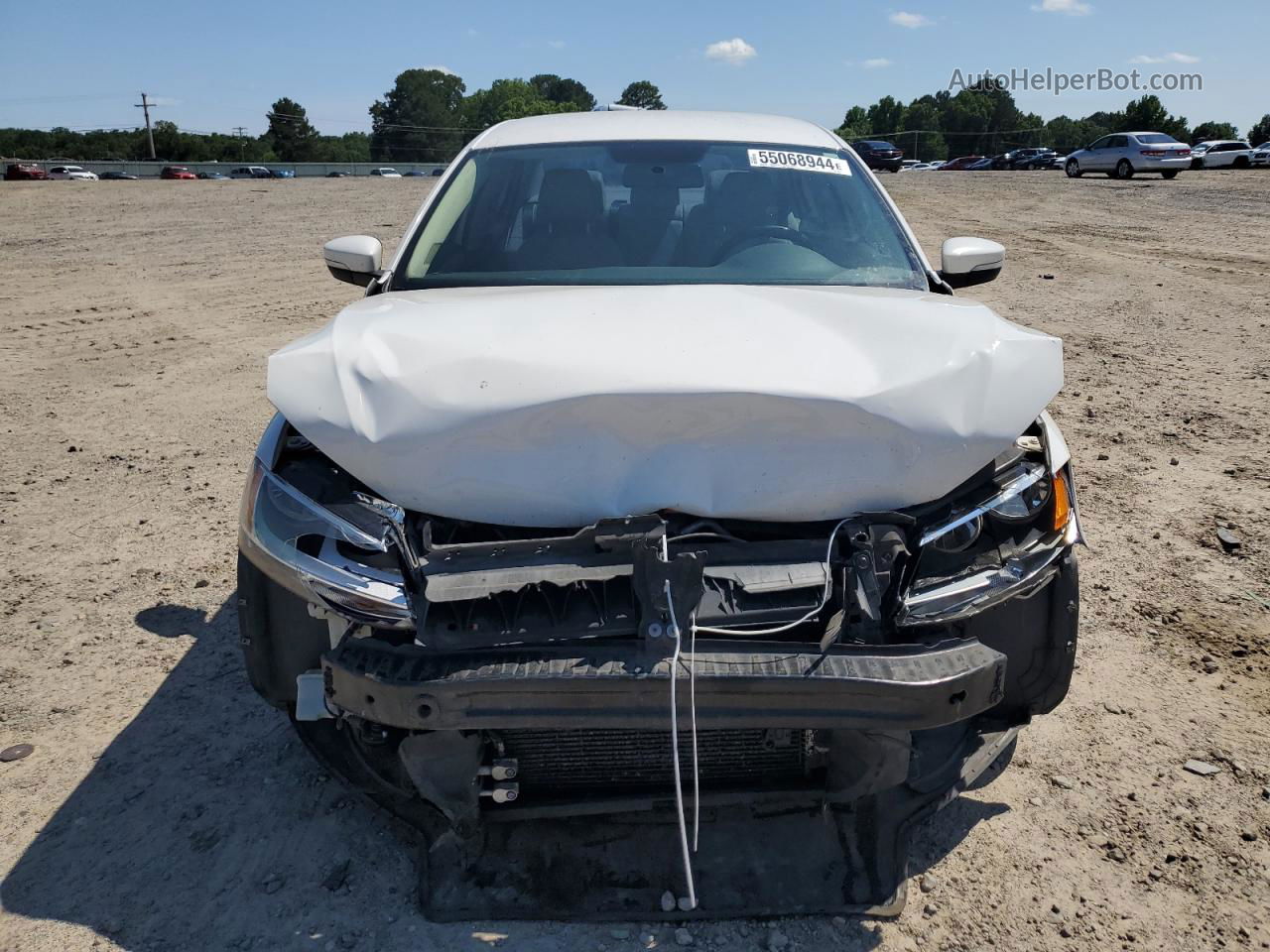 2012 Volkswagen Jetta Se White vin: 3VWDX7AJ6CM421104