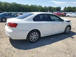 2012 Volkswagen Jetta Se White vin: 3VWDX7AJ6CM421104