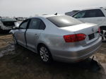 2013 Volkswagen Jetta Se Серебряный vin: 3VWDX7AJ6DM306651