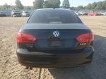 2013 Volkswagen Jetta Se Black vin: 3VWDX7AJ6DM350777