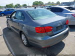 2013 Volkswagen Jetta 2.5l Se Gray vin: 3VWDX7AJ6DM357261