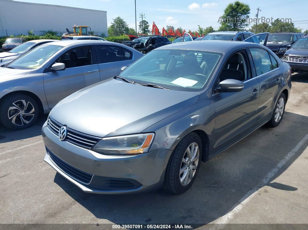 2013 Volkswagen Jetta 2.5l Se Серый vin: 3VWDX7AJ6DM357261