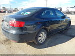 2012 Volkswagen Jetta 2.5l Se Black vin: 3VWDX7AJ7CM310092