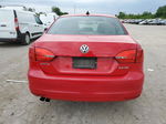 2012 Volkswagen Jetta Se Red vin: 3VWDX7AJ7CM325188