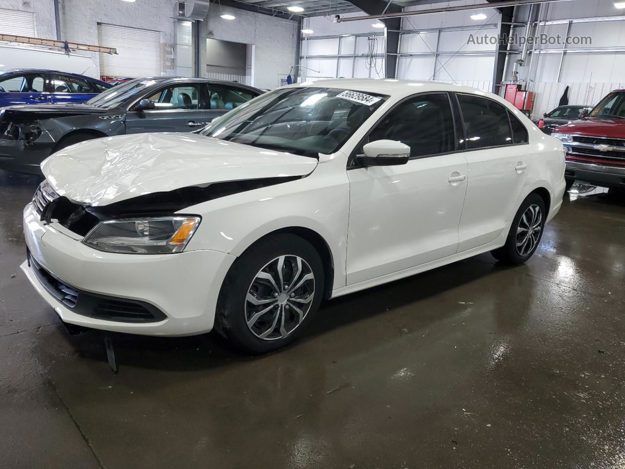 2012 Volkswagen Jetta Se Белый vin: 3VWDX7AJ7CM344629