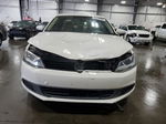 2012 Volkswagen Jetta Se White vin: 3VWDX7AJ7CM344629