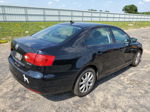 2012 Volkswagen Jetta Se Черный vin: 3VWDX7AJ7CM361012