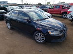 2012 Volkswagen Jetta Se Black vin: 3VWDX7AJ7CM413609