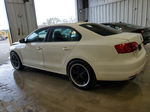 2011 Volkswagen Jetta Se White vin: 3VWDX7AJ8BM315932