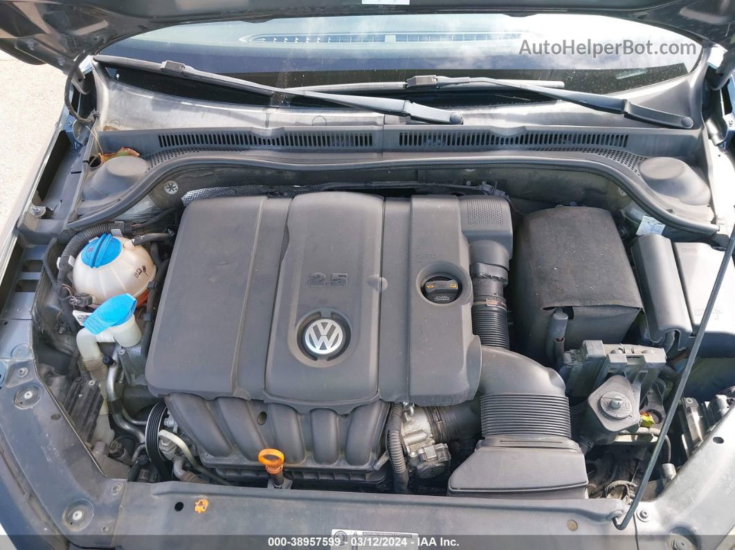 2011 Volkswagen Jetta 2.5l Se Gray vin: 3VWDX7AJ8BM352463