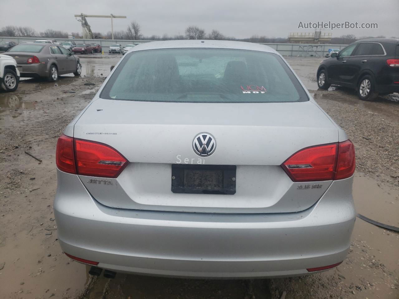 2011 Volkswagen Jetta Se Silver vin: 3VWDX7AJ8BM357047