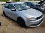 2012 Volkswagen Jetta Se Silver vin: 3VWDX7AJ8CM085732