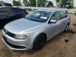 2012 Volkswagen Jetta Se Silver vin: 3VWDX7AJ8CM085732