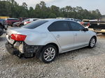 2012 Volkswagen Jetta Se Silver vin: 3VWDX7AJ8CM323143