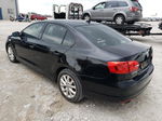 2012 Volkswagen Jetta Se Black vin: 3VWDX7AJ8CM357258