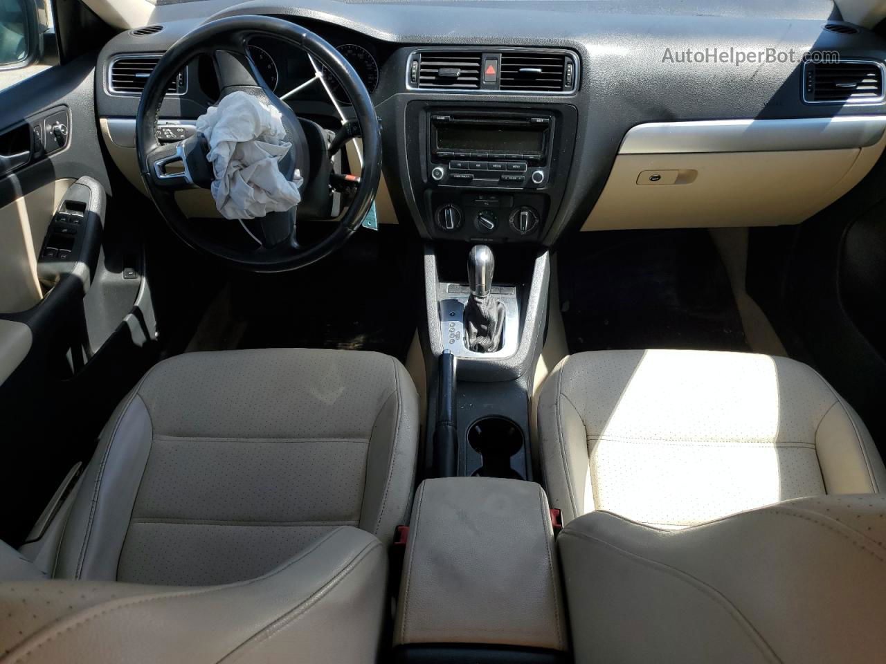 2013 Volkswagen Jetta Se Черный vin: 3VWDX7AJ8DM434275