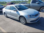 2013 Volkswagen Jetta 2.5l Se Gray vin: 3VWDX7AJ8DM444191