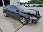 2011 Volkswagen Jetta Se Black vin: 3VWDX7AJ9BM105887