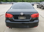 2011 Volkswagen Jetta Se Black vin: 3VWDX7AJ9BM105887