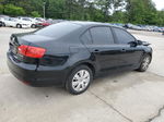 2011 Volkswagen Jetta Se Black vin: 3VWDX7AJ9BM105887