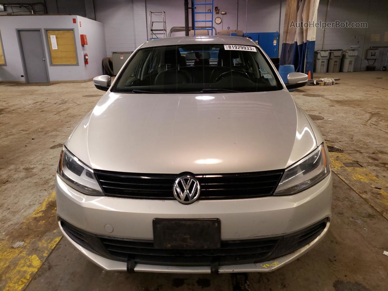 2011 Volkswagen Jetta Se Серебряный vin: 3VWDX7AJ9BM329080