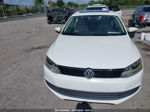 2011 Volkswagen Jetta 2.5l Se White vin: 3VWDX7AJ9BM368865