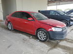 2011 Volkswagen Jetta Se Red vin: 3VWDX7AJ9BM379557