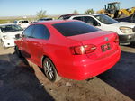 2012 Volkswagen Jetta Se Red vin: 3VWDX7AJ9CM123047