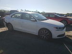 2013 Volkswagen Jetta Se White vin: 3VWDX7AJ9DM255016