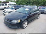 2013 Volkswagen Jetta 2.5l Se Черный vin: 3VWDX7AJ9DM389542