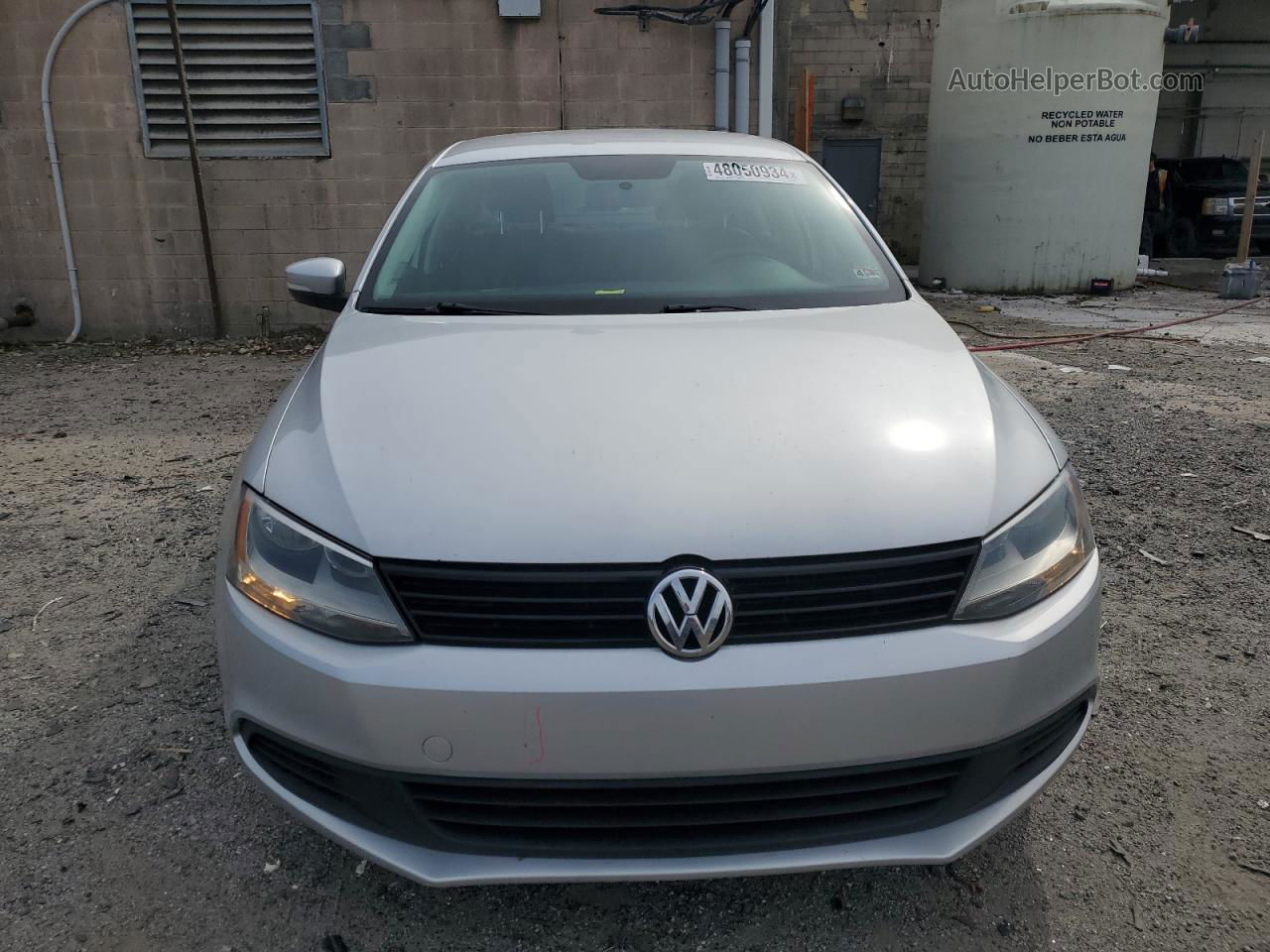 2011 Volkswagen Jetta Se Silver vin: 3VWDX7AJXBM388347