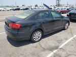 2012 Volkswagen Jetta Se Black vin: 3VWDX7AJXCM304092