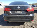 2012 Volkswagen Jetta Se Black vin: 3VWDX7AJXCM342342