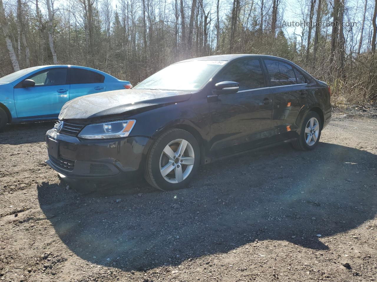 2012 Volkswagen Jetta Se Black vin: 3VWDX7AJXCM342342