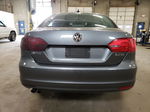 2012 Volkswagen Jetta Se Gray vin: 3VWDX7AJXCM413992