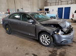 2012 Volkswagen Jetta Se Gray vin: 3VWDX7AJXCM413992