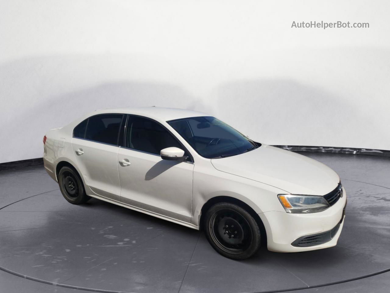 2013 Volkswagen Jetta Se Белый vin: 3VWDX7AJXDM411306