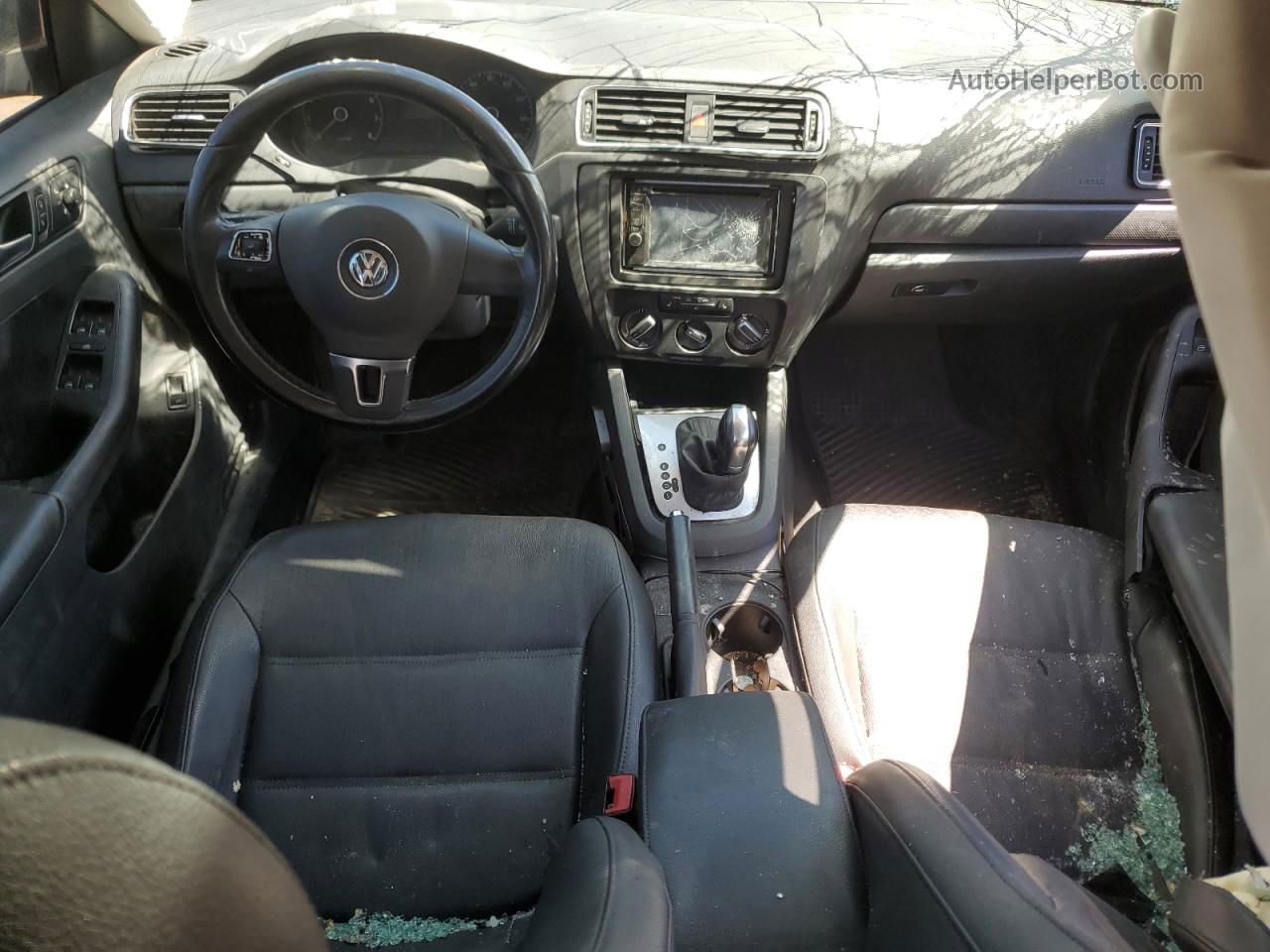 2011 Volkswagen Jetta Se Черный vin: 3VWDZ7AJ0BM304837