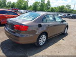 2011 Volkswagen Jetta 2.5l Se Brown vin: 3VWDZ7AJ0BM319435