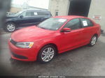 2011 Volkswagen Jetta 2.5l Se Red vin: 3VWDZ7AJ0BM376427