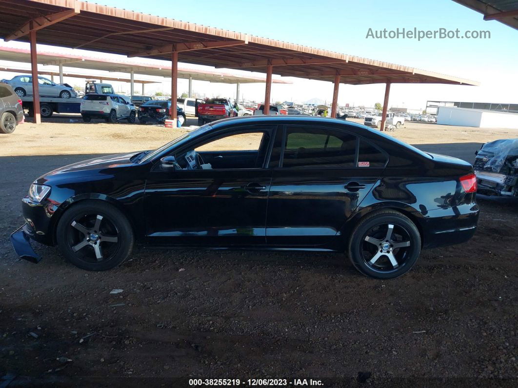 2011 Volkswagen Jetta 2.5l Se Black vin: 3VWDZ7AJ0BM383555