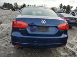 2011 Volkswagen Jetta Se Синий vin: 3VWDZ7AJ1BM083281