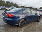 2011 Volkswagen Jetta Se Синий vin: 3VWDZ7AJ1BM083281