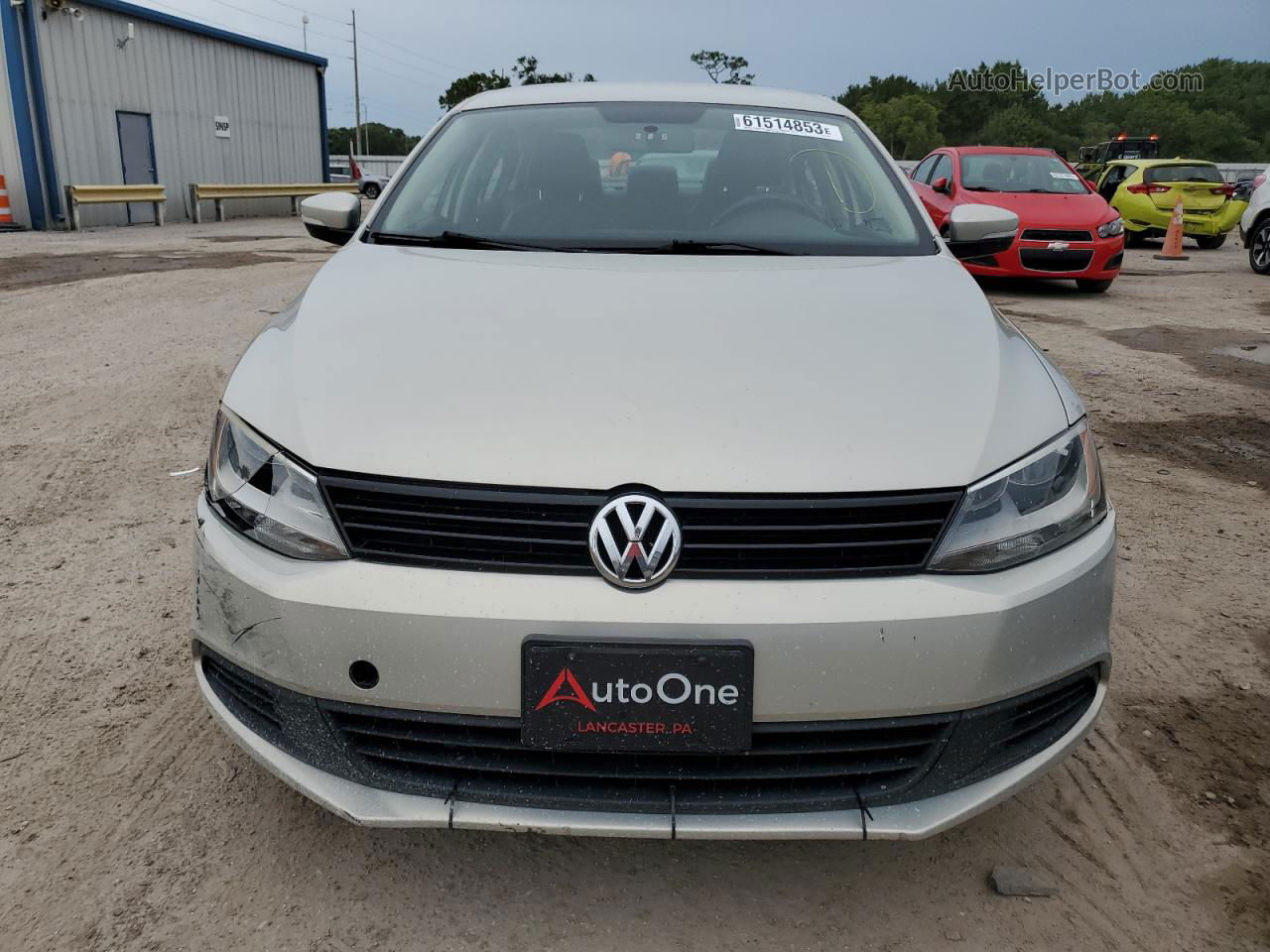 2011 Volkswagen Jetta Se Beige vin: 3VWDZ7AJ2BM021047