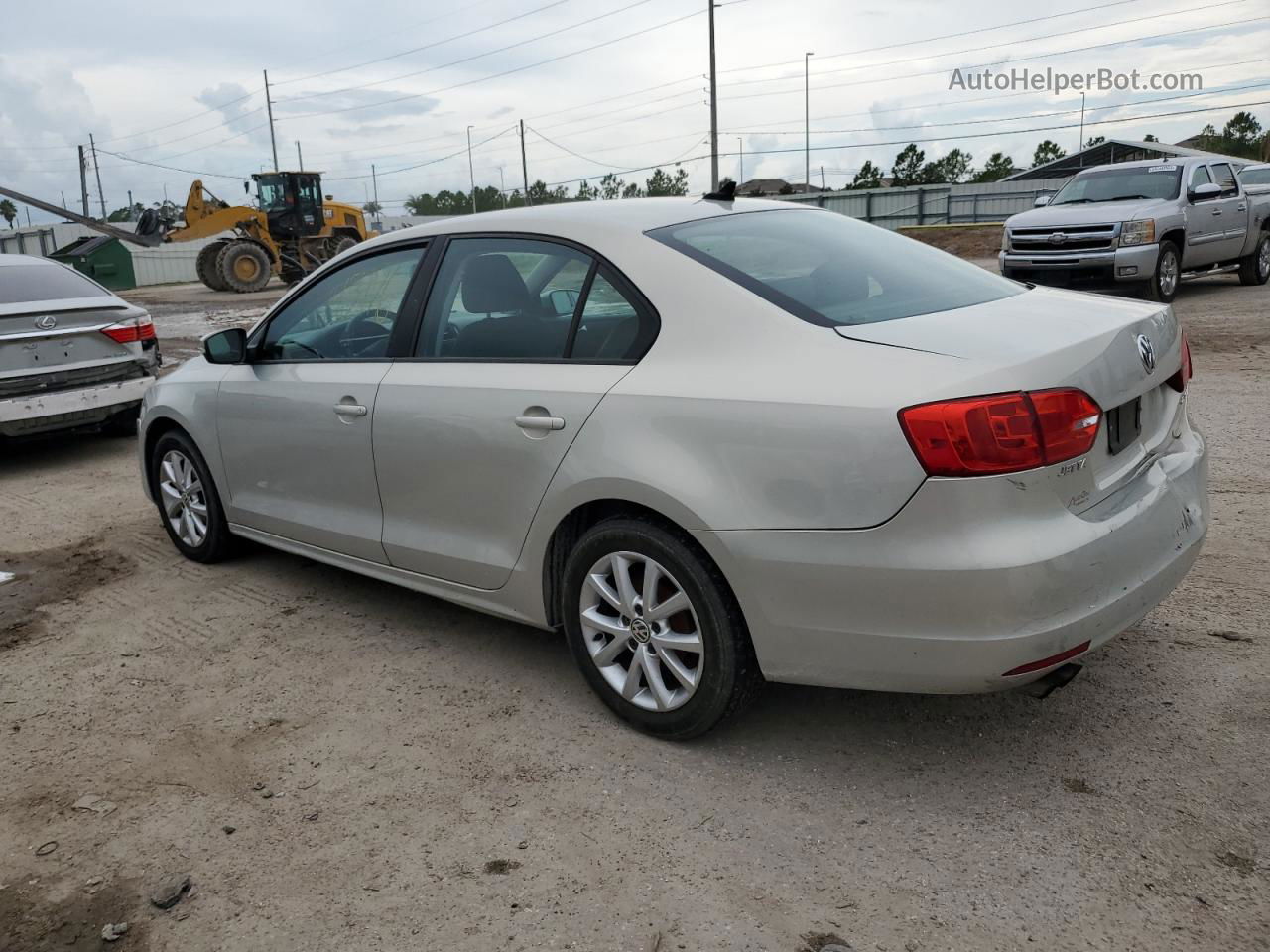 2011 Volkswagen Jetta Se Beige vin: 3VWDZ7AJ2BM021047