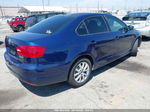 2011 Volkswagen Jetta 2.5l Se Синий vin: 3VWDZ7AJ2BM085234