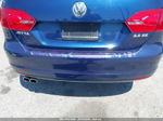 2011 Volkswagen Jetta 2.5l Se Синий vin: 3VWDZ7AJ2BM085234