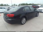 2011 Volkswagen Jetta 2.5l Se Черный vin: 3VWDZ7AJ2BM315094