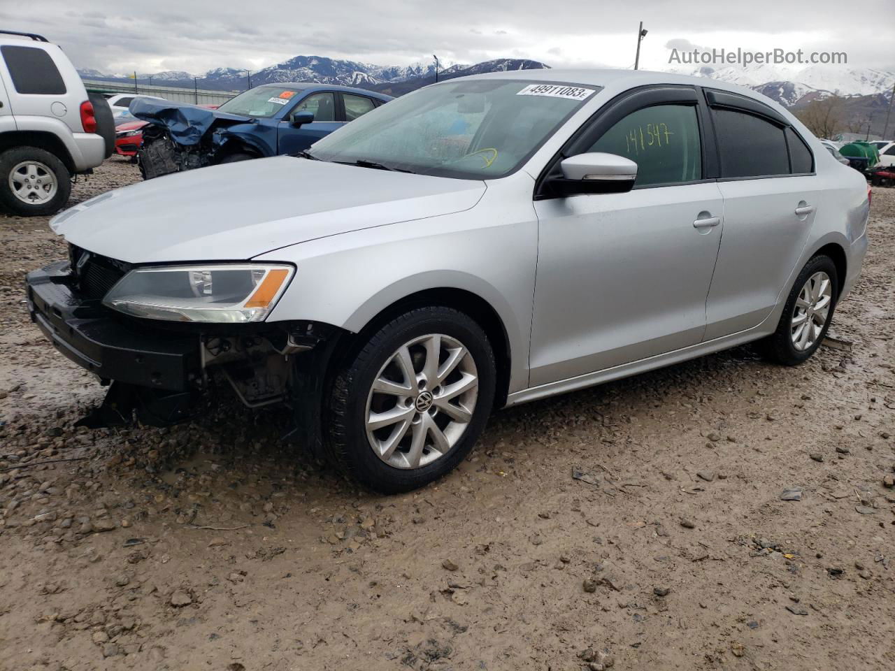 2011 Volkswagen Jetta Se Silver vin: 3VWDZ7AJ2BM316780