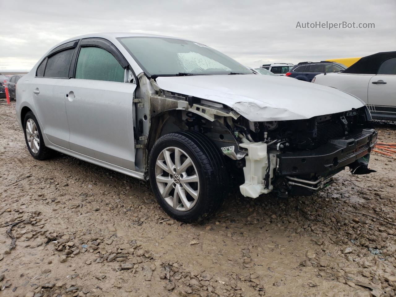 2011 Volkswagen Jetta Se Silver vin: 3VWDZ7AJ2BM316780